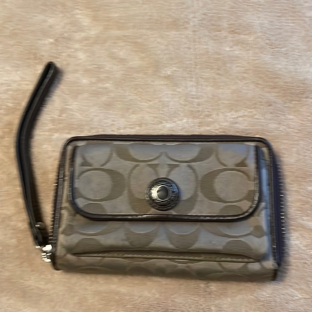 Coach Wristlet